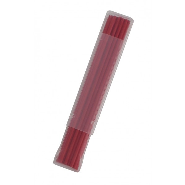 高儀 TAKAGI シャープペン替芯赤 24本入 40mm × 142 mm × 17mm 赤 1個【2506DFD_5】