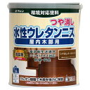 和信ペイント 水性ウレタンニス 1.6L つや消しオールナット 塗料 木部用 ニス 1缶