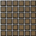 藤垣窯業 D.I.Yタイル 和(なごみ)/ふつうのシール 茶褐色 縦150x横150x(タイル:6粒x6粒) 25-504
