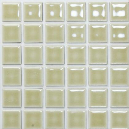 Tiles - 藤垣窯業 D.I.Yタイル ランドマーク/ふつうのシール ベージュ 縦150x横150x(タイル:6粒x6粒) LM-3