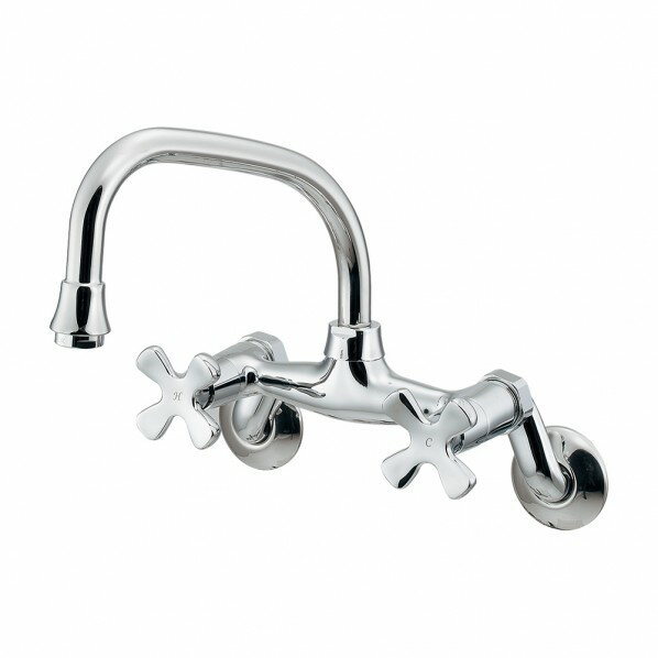 カクダイ(KAKUDAI) 2ハンドル混合栓 124-109 1個