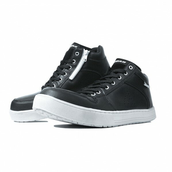 おたふく手袋 FUBAR ワークシューズ ミドルカット サイドファスナー 27.0cm 27.0cm ブラック FB-841 1個