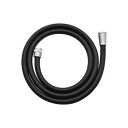 カクダイ シャワーホース 1.5m マットブラック GA-FK158 1個(3)