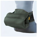 キングジム すきま時間にセルフケア aimani クッションコルセット Mサイズ 350X140X200mm ディープグリーン AHC010M-G 1個