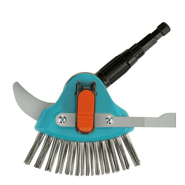GARDENA(ガルデナ) コンビシステム 3in1 パティオ 掃除用ブラシ付き草取り ターコイズブルー 03608-20 ..