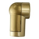 和気産業 室内手すり用金具 コーナー 32mm専用 ゴールド UB-25G 1セット【2506DFD_3】