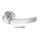 日中製作所 レバーハンドル 丸座 ブロンズ NP-32A-W-B-60 1