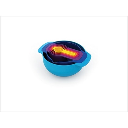 ジョセフジョセフ ネスト7プラス マルチカラー 収納時：幅24×奥行き19×高さ10.5 400380 ジョセフジョセフ ボウル 計量カップ