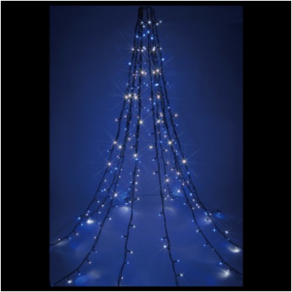 DENSAN LEDストリングツリー SJ-E11-25WB 1点