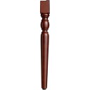 タック販売 木製テーブル脚(クラシック) W70*D70*H664 チョコブラウン UFT4CL-CB 1台