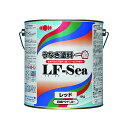 日本ペイントマリン うなぎ塗料一番 LF-SEA レッド 4kg 1缶