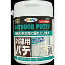 アサヒペン 外部用パテ 225ML 白 D121 1個
