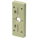 未来工業 ポリ台(照明器具取付用プラスチック絶縁台) ベージュ POW-0718J 1
