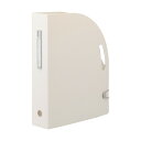 アケボノクラウン noie-style ドキュメントボックス タテ 261×70×317mm ホワイト F-7690-0 1冊