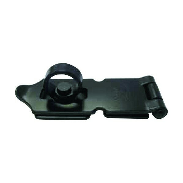 清水 鉄ストロング掛金 艶消黒 60mm SH-LK60BK 1セット