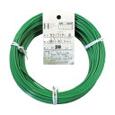 ダイドーハント ハント カラーワイヤー 緑 #12(2.6mm)x28m 10155455 1