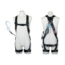 藤井電工 黒影ハーネス Lサイズ ダークグレー TH-504-TR93SV-OT-DG-L-R23-BX 1本(4)