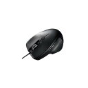 サンワサプライ 有線Type-CブルーLEDマウス(5ボタン) MA-BLC180BK 1点