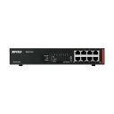 バッファロー 法人向け Giga対応 Layer2 アンマネージスイッチ 8ポート BS-GU2108P 1点