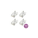 サンワサプライ ツメ折れ防止カテゴリ5eRJ-45コネクタ ADT-RJ45TS-10 10個