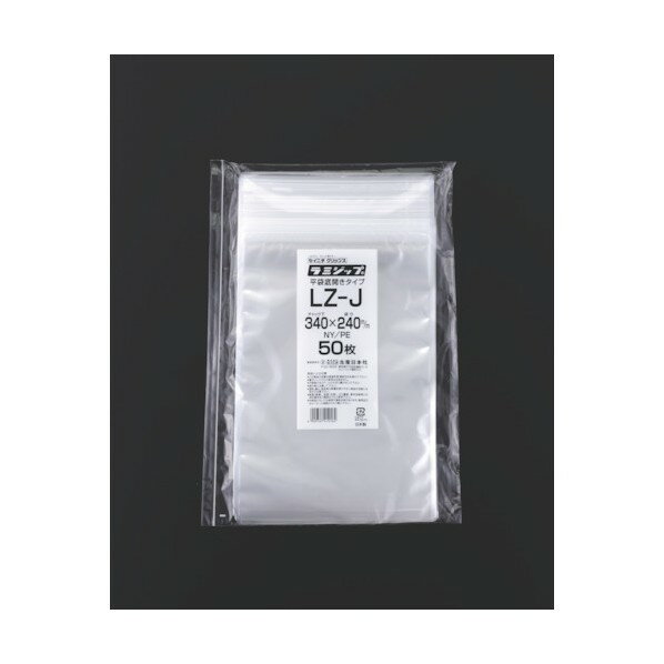 セイニチ チャック袋「ラミジップ」LZ−J平袋ナイロンタイプ(700枚入) 460 x 310 x 190 mm LZ-J 700枚