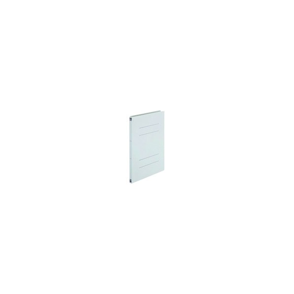 プラス PPフラットファイルA4S No.121P GY (892519) NO.121P GY(10) 10冊