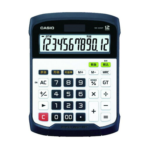 カシオ 防水電卓 WD-320MT-N カシオ 防水電卓 WD-320MT-N