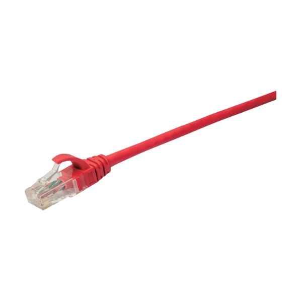 3M(スリーエム) Cat5e UTPパッチコード1m 赤 VOL-5EUPB-L1-RL 787- ...