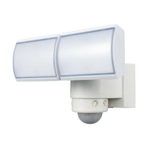 DXアンテナ LEDセンサーライト(2灯型) 白 DSLD20C2(W) 1点