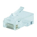 KLEIN Pass-Thruモジュラープラグ RJ45 CAT