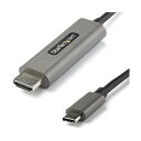 STARTEC.COM fBXvCϊP[u/USB-C - HDMI/2m/4K60Hz/HBR3/ubN/rfIRo[^[ CDP2HDMM2MH 1{