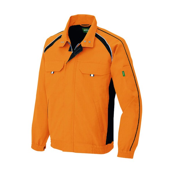 アイトス 長袖サマーブルゾン L 063オレンジ 1730 1