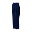 サンエス 冬 レディースツータックパンツ ネイビー色 Mサイズ WA20668-3-M 1点