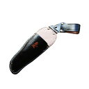 翁流 首を傾げる剪定鋏サック 吊りカン無タイプ 幅80mm×高さ305mm×長さ35mm #1135