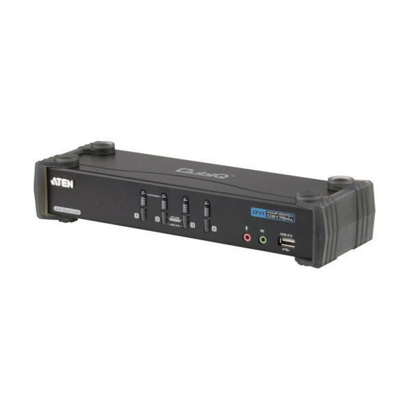 ATEN ATEN　KVMPスイッチ　4ポート　/　DVI　/　デュアルリンク　/　USB2.0ハブ搭載 CS1784A