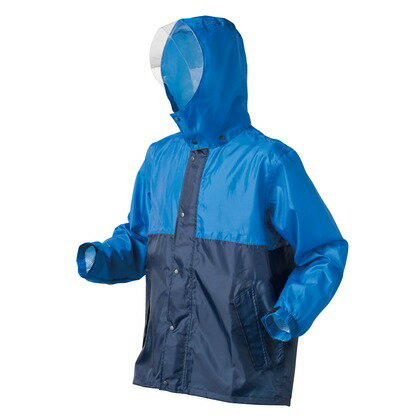 喜多 透湿レイン LL ブルー No2910 1