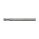 ユニオンツール 超硬エンドミルボール半径R5.5×刃長16.5×φ12 CSEB2110-1650 1(4)