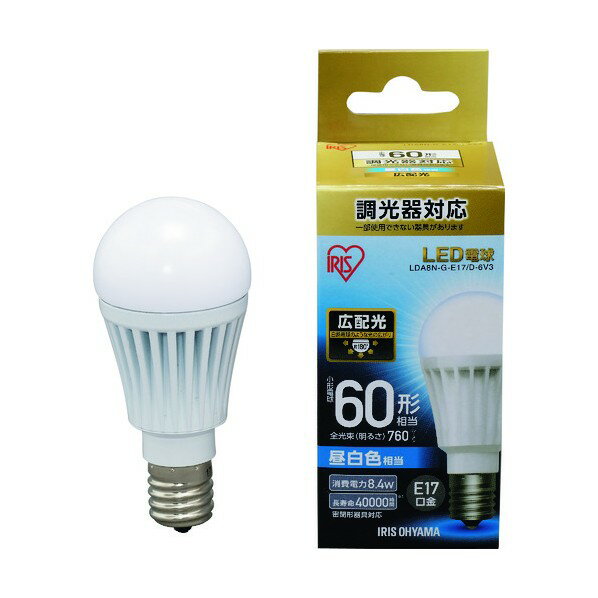ꥹ LEDŵ E17 Ĵ ۸ 60760lm - LDA8N-G-E17/D-6V3 1