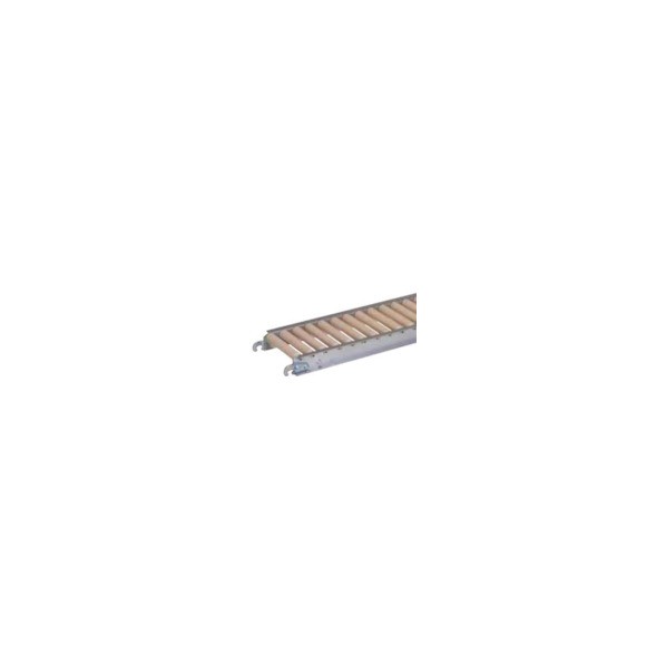 ※法人専用品※セントラルコンベヤー 樹脂ローラコンベヤJRAU3808型300W×50P×1500L JRAU3808-300515 1
