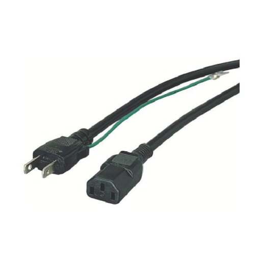エレコム 3Pー2P電源ケーブル1.8m KT-218 1 エレコム 3Pー2P電源ケーブル1.8m KT-218 1