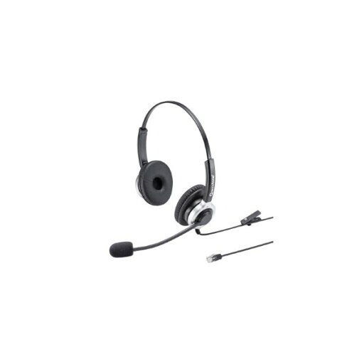 サンワサプライ 電話用ヘッドセット(両耳タイプ) MM-HSRJ01 1点 サンワサプライ 電話用ヘッドセット(両耳タイプ) MM-HSRJ01 1点