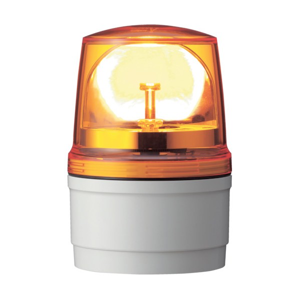 デジタル アローシリーズ黄φ110LED回転灯＋ブザー100V LRSGB-100Y-A