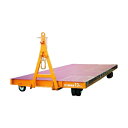 花岡車輌 産業用多両連結トレーラー キャスター式片牽引型(内輪差有り) 5000kg TS050D-C 1点