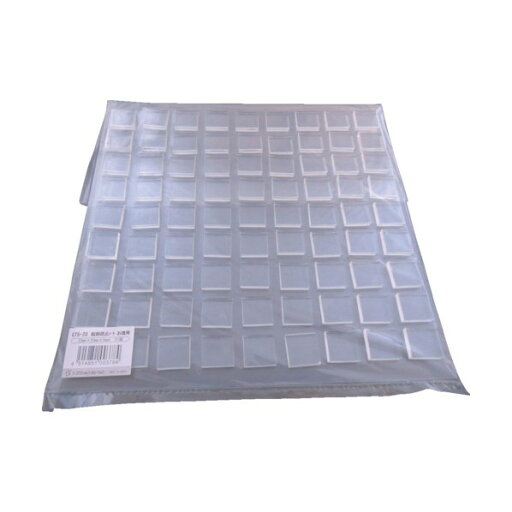 エクシール 耐震ゲル転倒防止シートお徳用20X20X5mm(角型) 81個 エクシール 耐震ゲル転倒防止シートお徳用20X20X5mm(角型) 81個