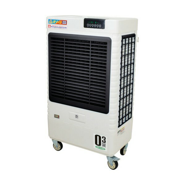 法人専用品 日動工業 気化式冷風・加湿器 オゾーン 720x447x1260mm CF-300I-OZ 1台