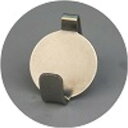 ソーワ petaフック W:20 D:10.6 H:27.6mm ぎん PETAGIN 2個