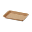 シモジマ 食品容器 クラフトフードトレー 12x17 4500021 1点