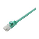 エレコム エレコム RoHS準拠 CAT6対応爪折れ防止LANケーブル 3m グリーン LD-GPT/GN3/RS