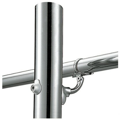 アサノ V400 自在L型 Pブラケット 継手タイプ（鏡面） φ34 AK41823M 1