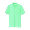 アイトス 半袖ポロシャツ(男女兼用)AZ861-014パープルブルーL L 014パープルブルー 861